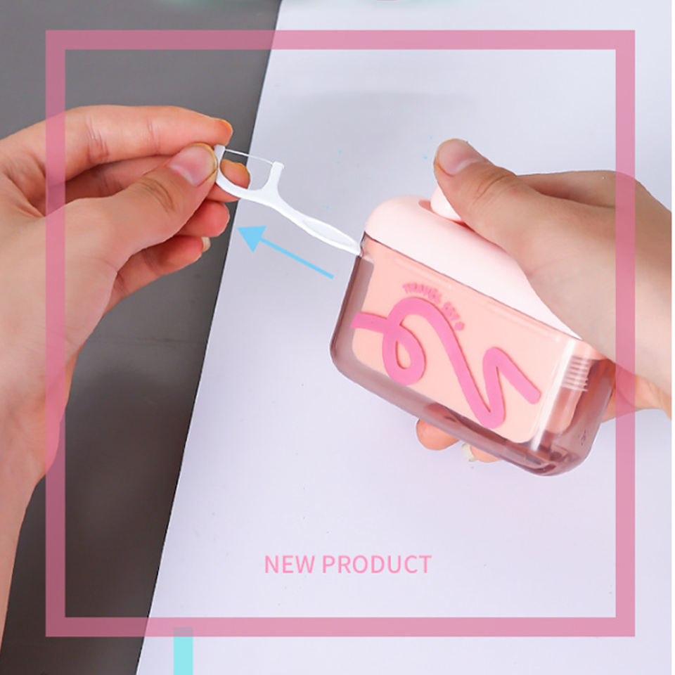 Floss Pick Dispenser dispensing pick