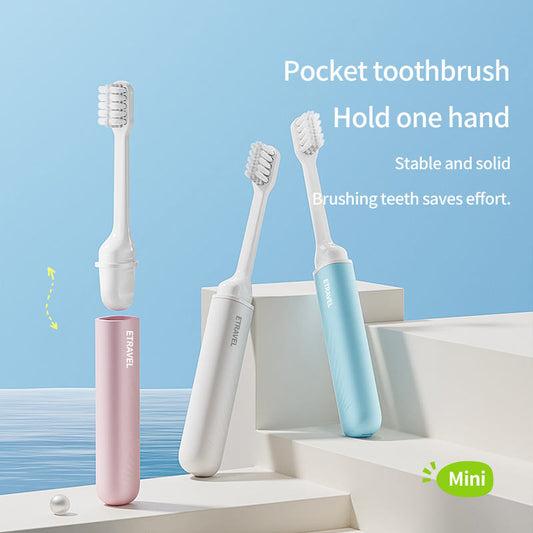 TrayVersa Folding Travel Toothbrush