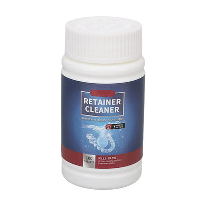 TrayVersa Cleaning Tablets - in use