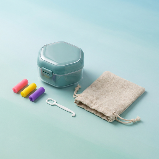 TrayVersa Travel Kit bundle - calm blue-green